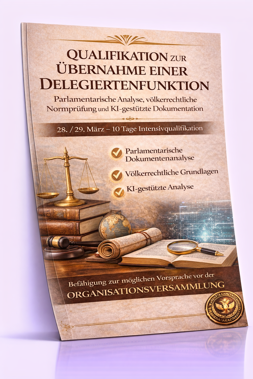 Qualifikation zur Übernahme einer Delegiertenfunktion