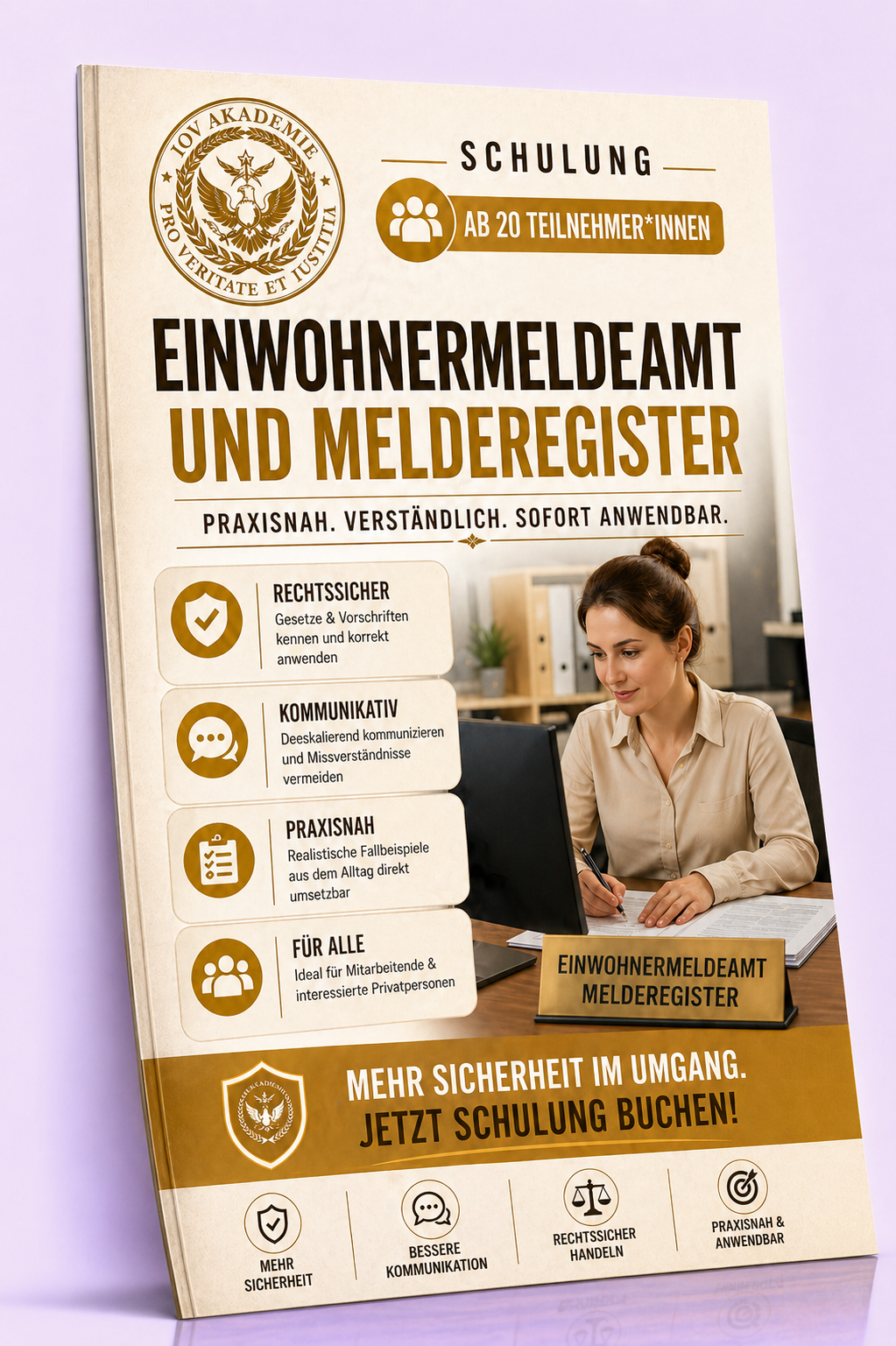 Schulung Umgang beim Einwohnermeldeamt